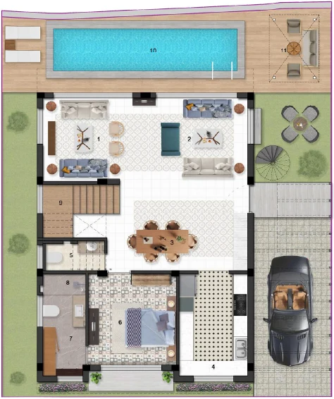 Beyond Orise ground floor plan